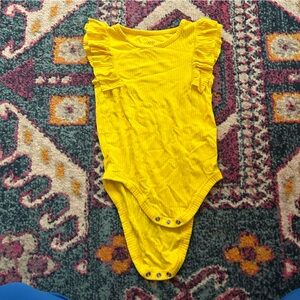 Sunshine Yellow Cat & Jack Onesie